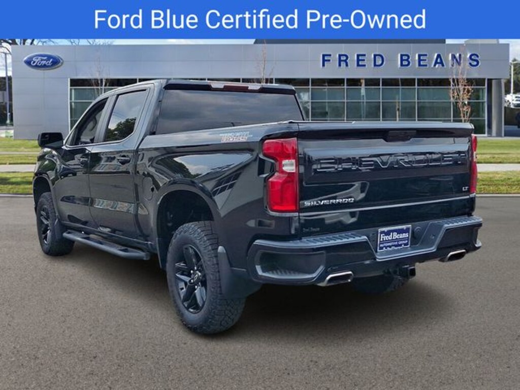 Certified 2021 Chevrolet Silverado 1500 LT Trail Boss CREW CAB SHORT BED TRUCK
