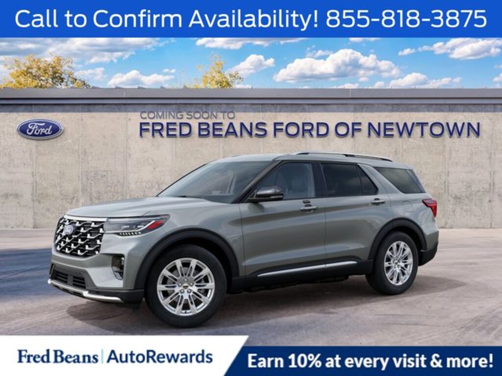 New 2027 Ford Explorer Platinum SUV