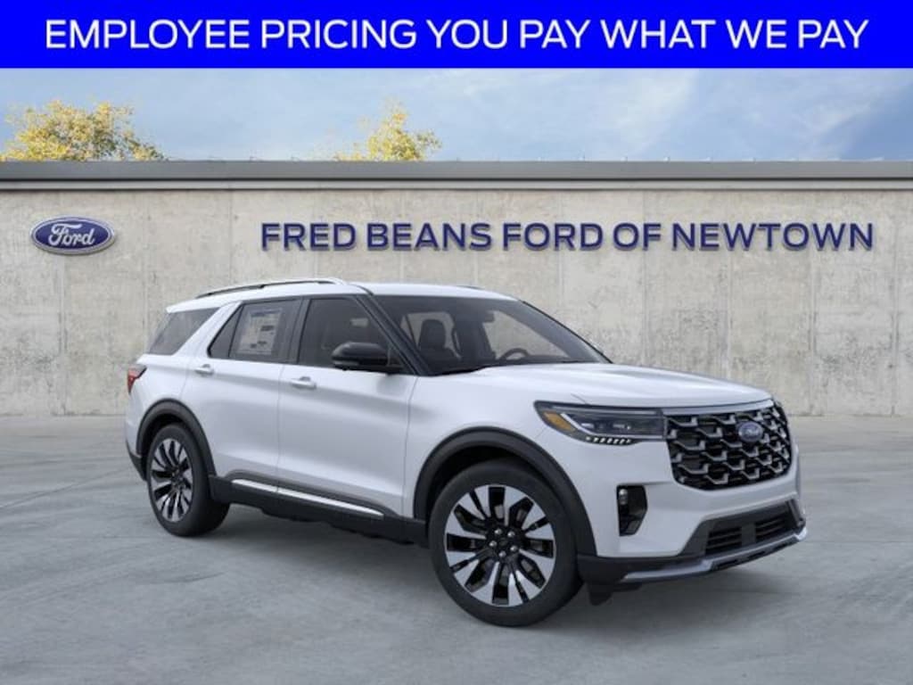 New 2026 Ford Explorer Platinum SUV