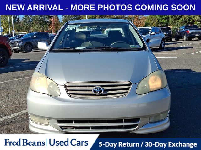Used 2003 Toyota Corolla S with VIN 2T1BR32E33C128476 for sale in Newtown, PA