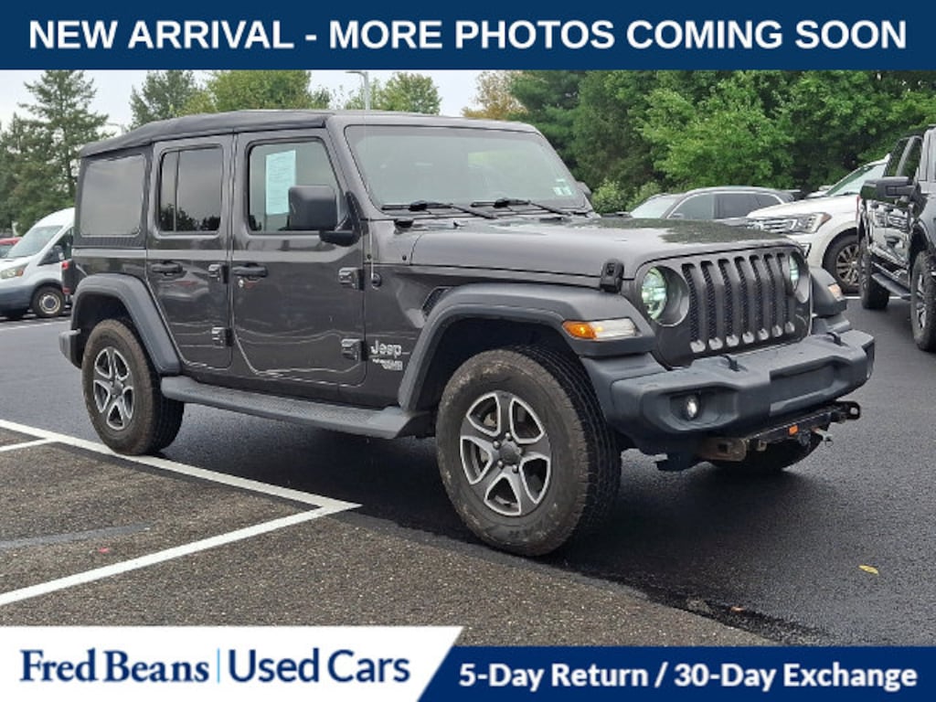 Used 2020 Jeep Wrangler Unlimited Sport S SUV