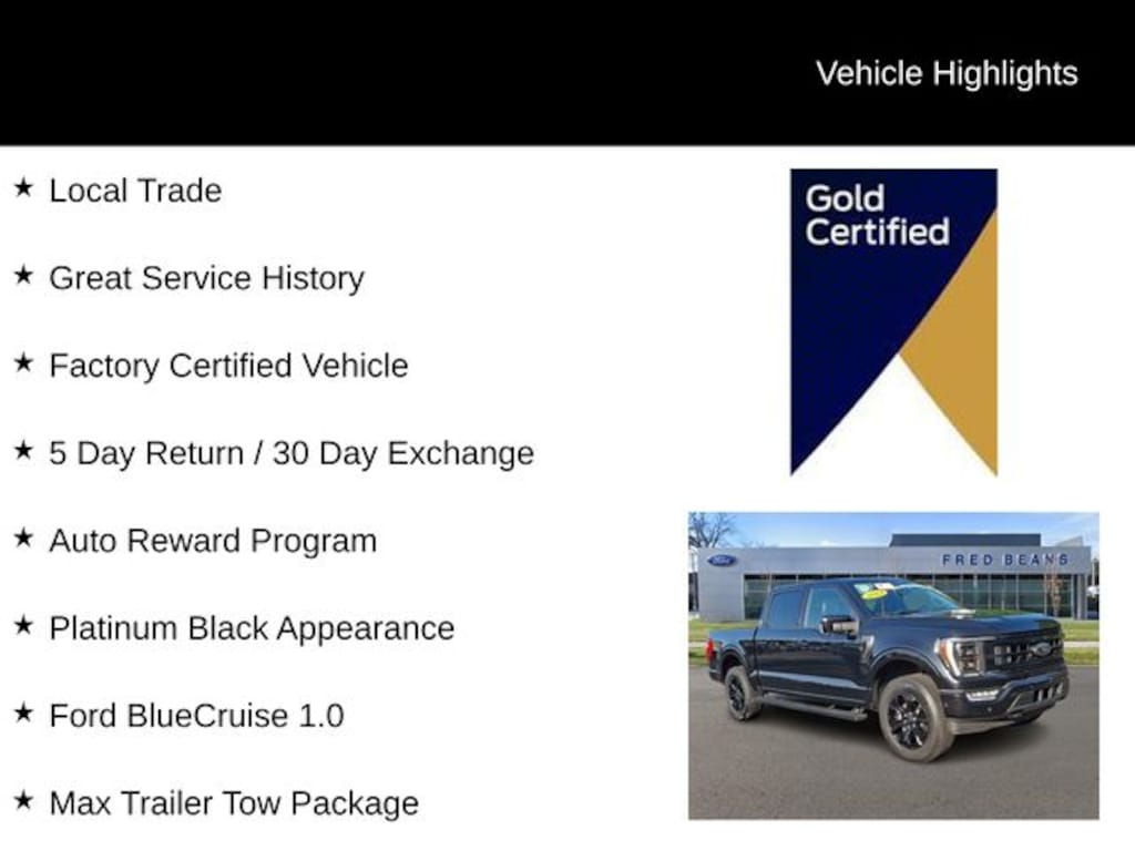 Used 2023 Ford F-150 Platinum Crew Cab Truck