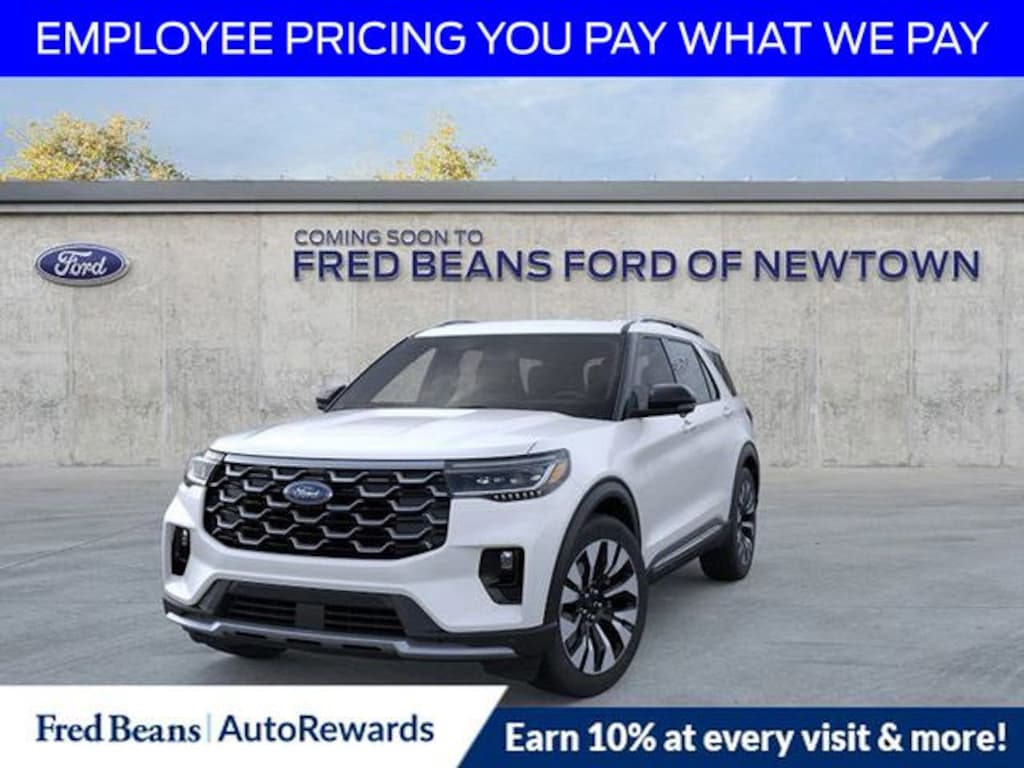 New 2026 Ford Explorer Platinum SUV
