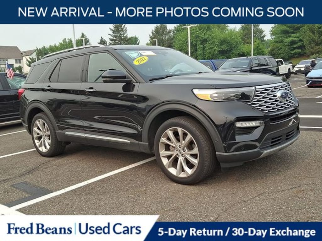 Certified 2022 Ford Explorer Platinum SUV