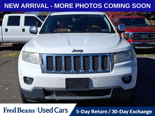 Used 2013 Jeep Grand Cherokee Overland with VIN 1C4RJFCG9DC536319 for sale in Newtown, PA