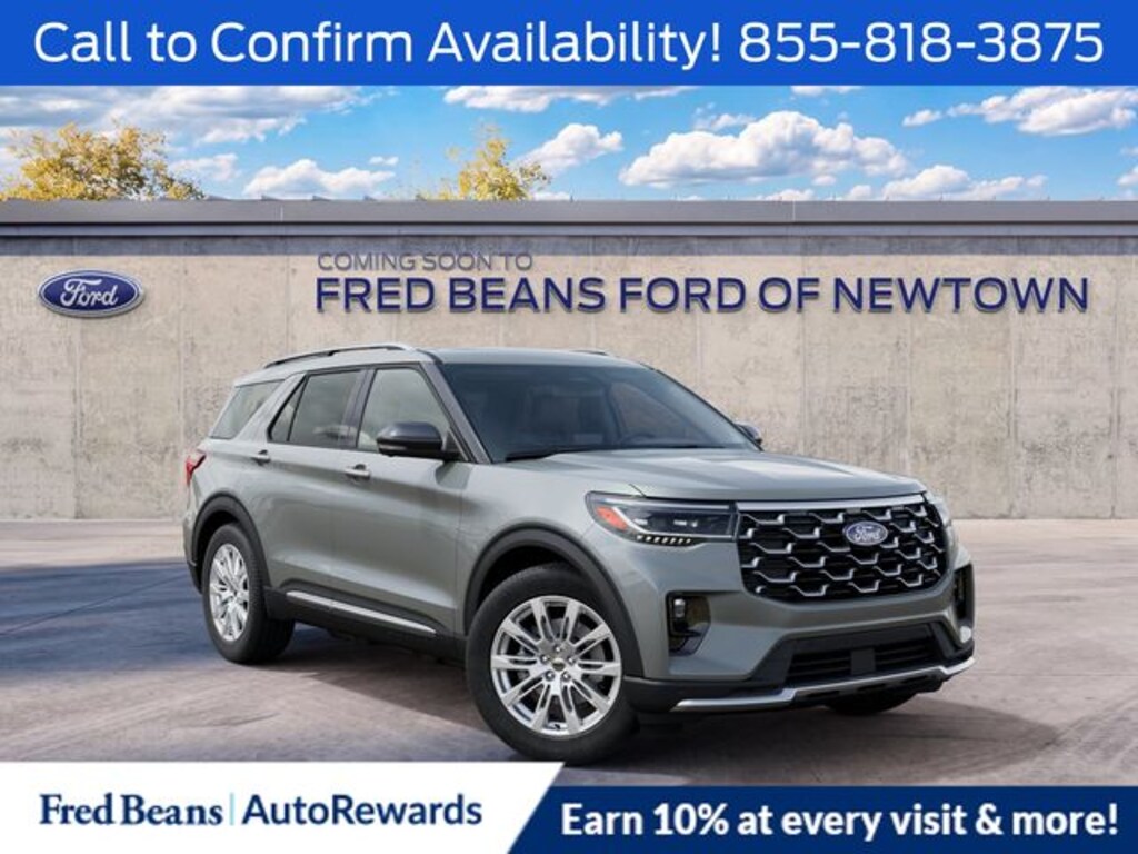 New 2027 Ford Explorer Platinum SUV