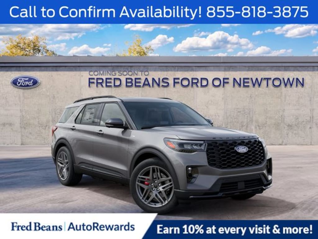 New 2027 Ford Explorer ST-Line SUV