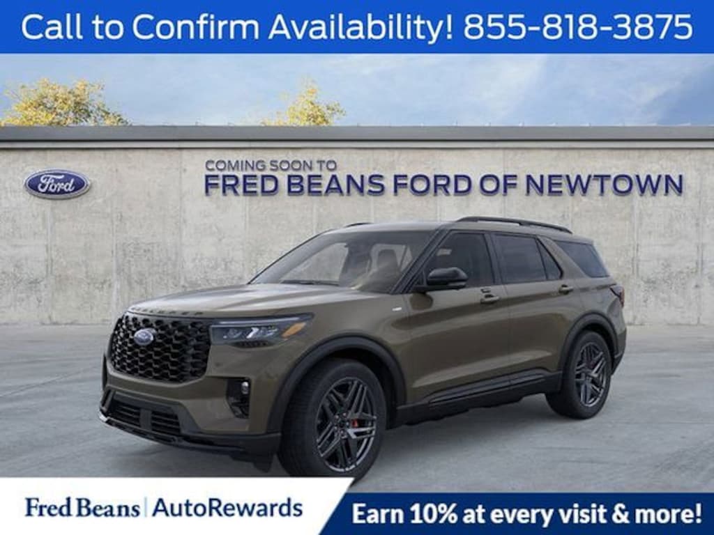 New 2026 Ford Explorer ST-Line SUV