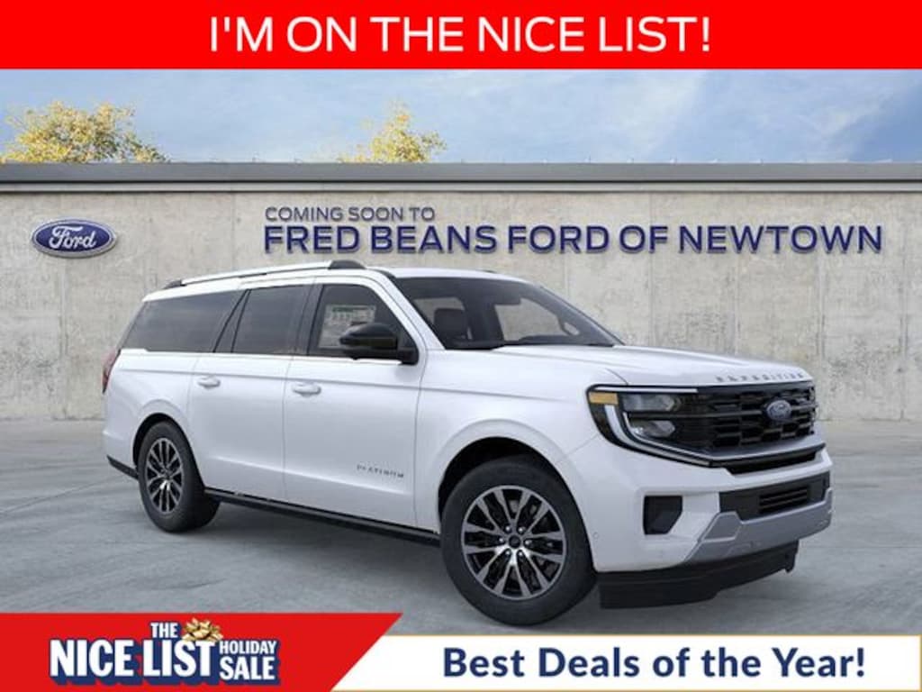 New 2025 Ford Expedition Max Platinum SUV