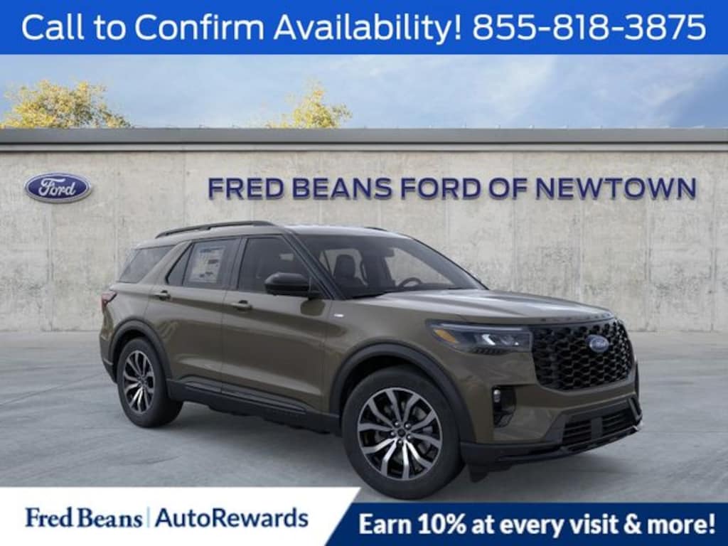 New 2026 Ford Explorer ST-Line SUV