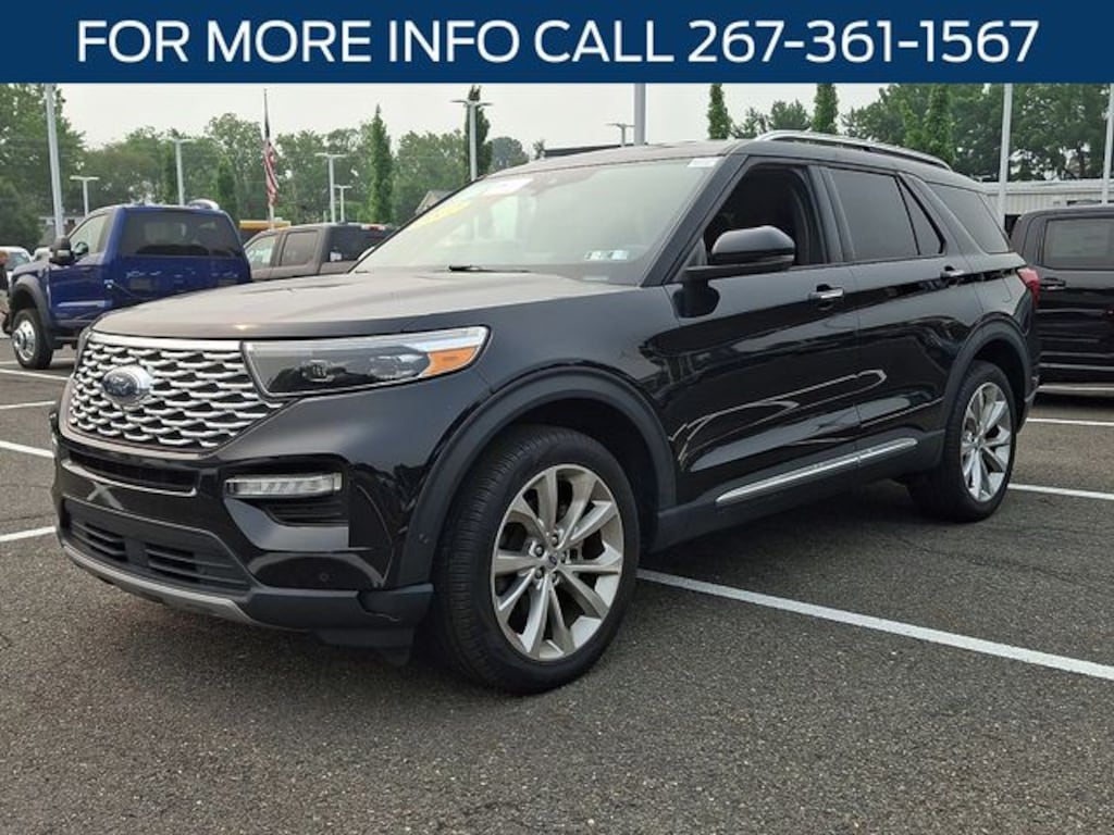 Certified 2022 Ford Explorer Platinum SUV