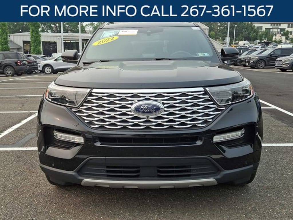 Certified 2022 Ford Explorer Platinum SUV