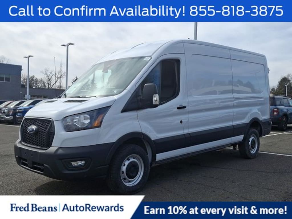 New 2025 Ford Transit-250 Cargo Base Van Medium Roof Van