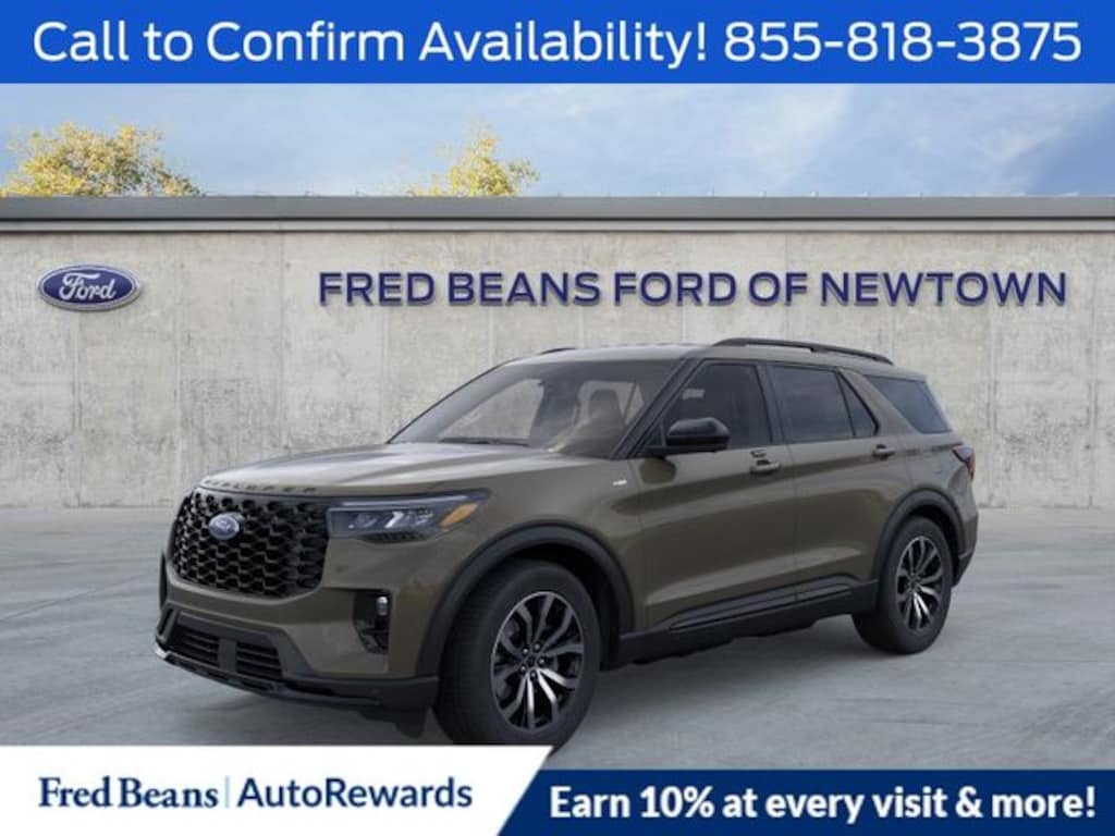 New 2026 Ford Explorer ST-Line SUV