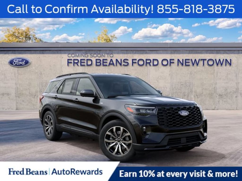New 2027 Ford Explorer ST-Line SUV