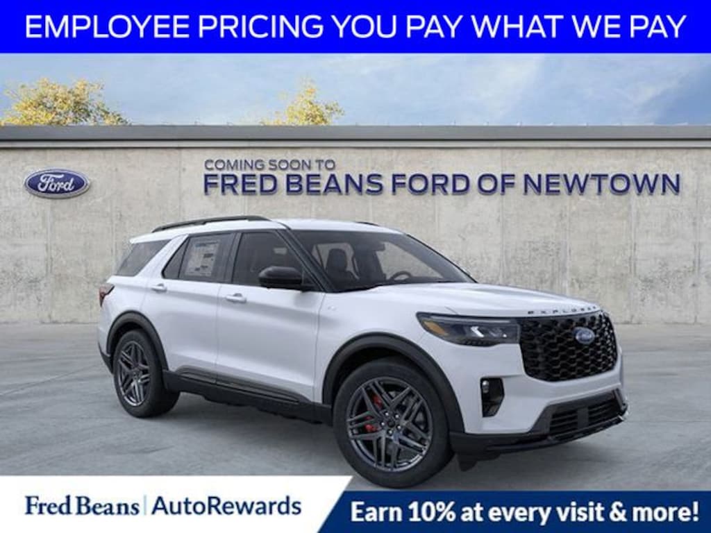 New 2026 Ford Explorer ST-Line SUV