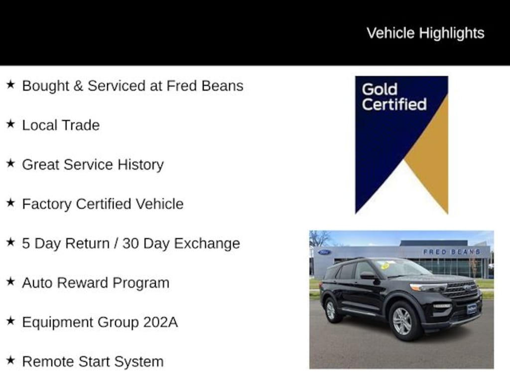 Certified 2021 Ford Explorer XLT SUV