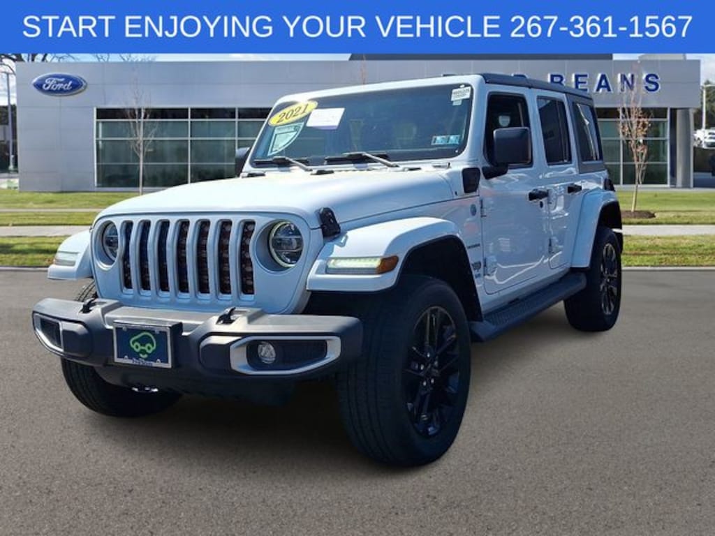 Certified 2021 Jeep Wrangler Unlimited Sahara 4xe SUV