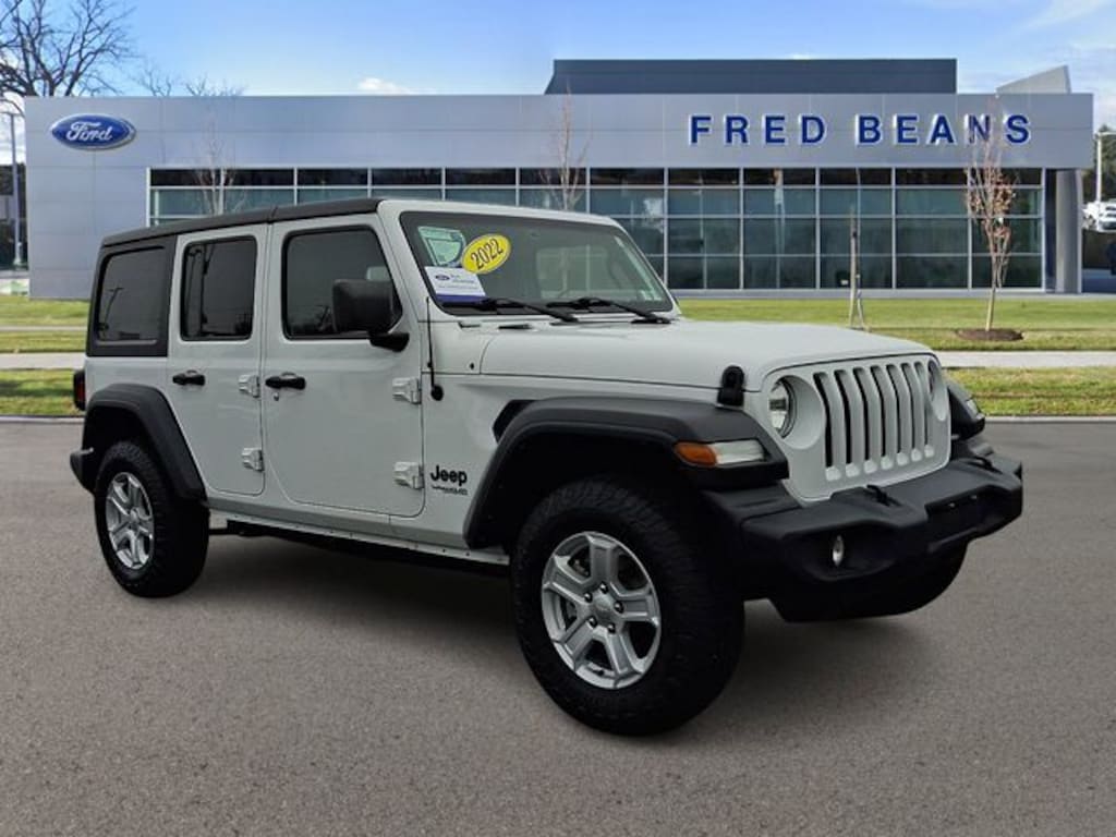 Used 2022 Jeep Wrangler Unlimited Sport S SUV