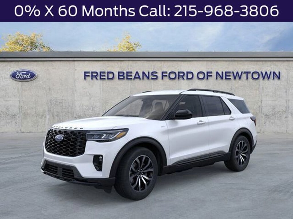 New 2025 Ford Explorer ST-Line SUV