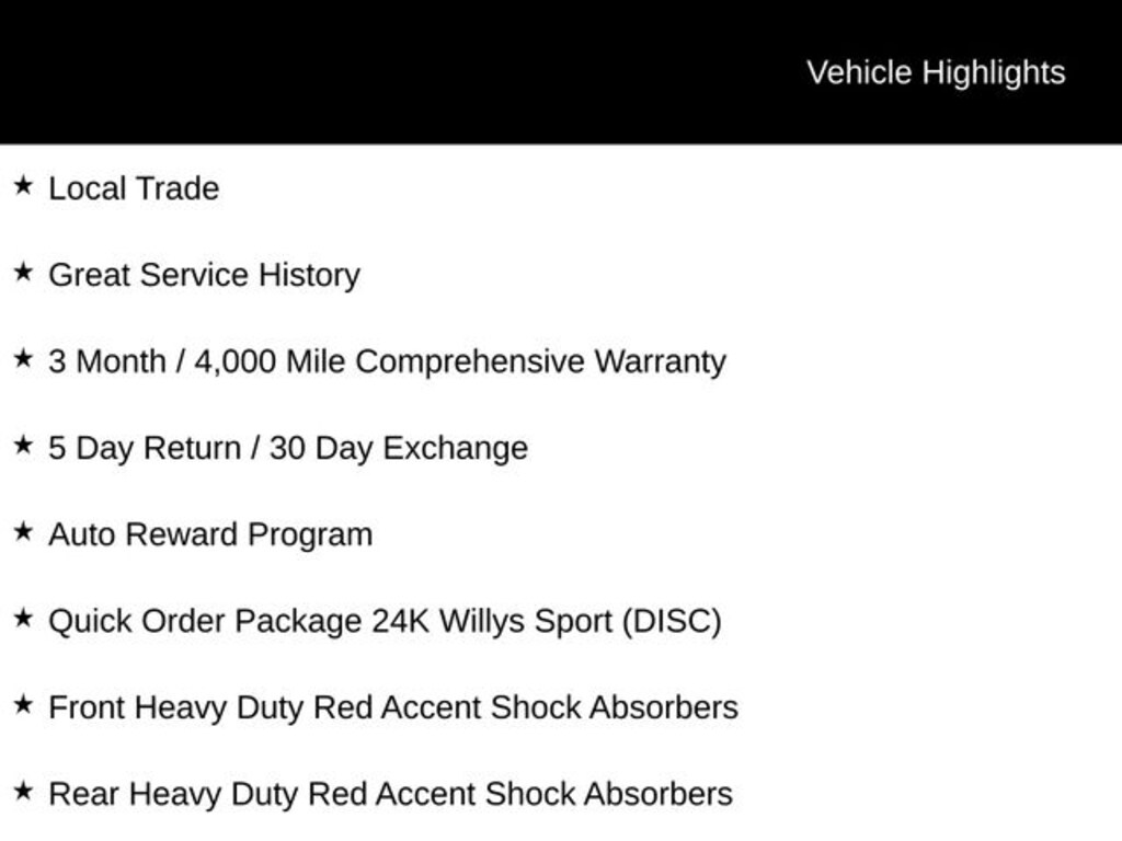 Used 2023 Jeep Gladiator Willys
