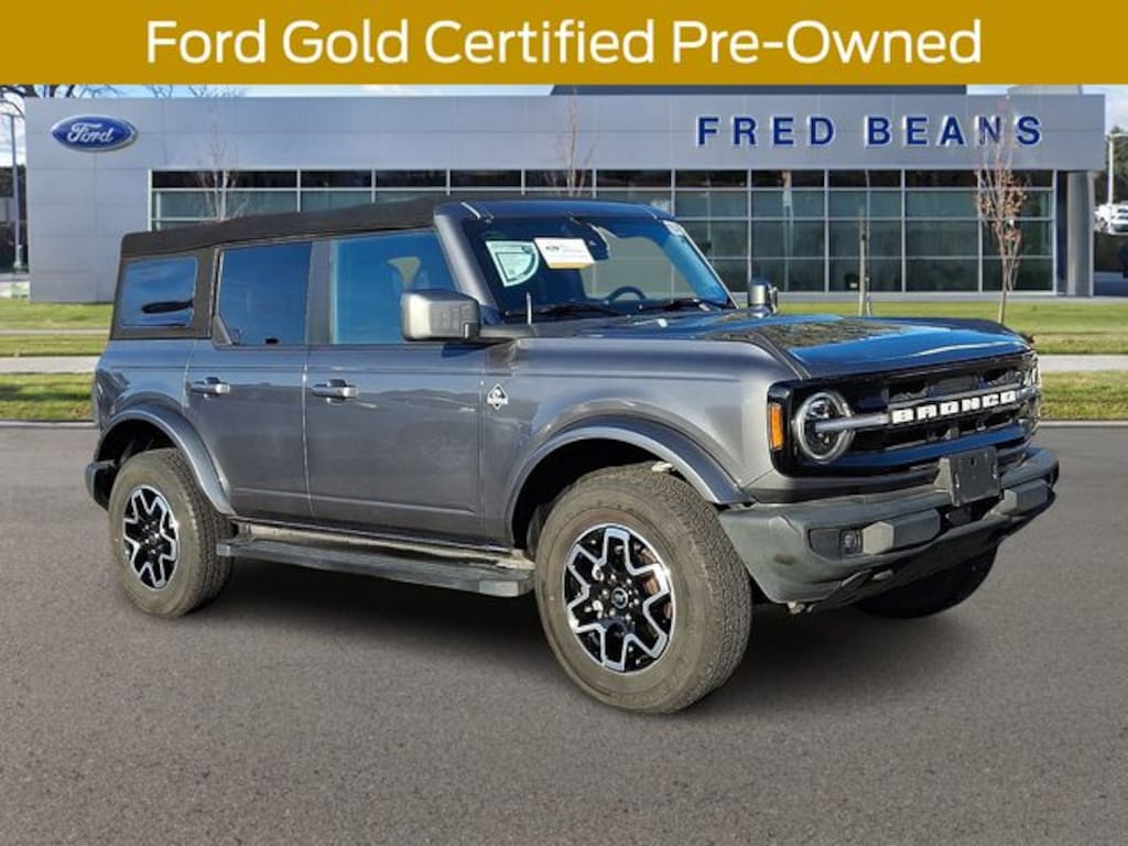 Certified 2022 Ford Bronco Outer Banks SUV