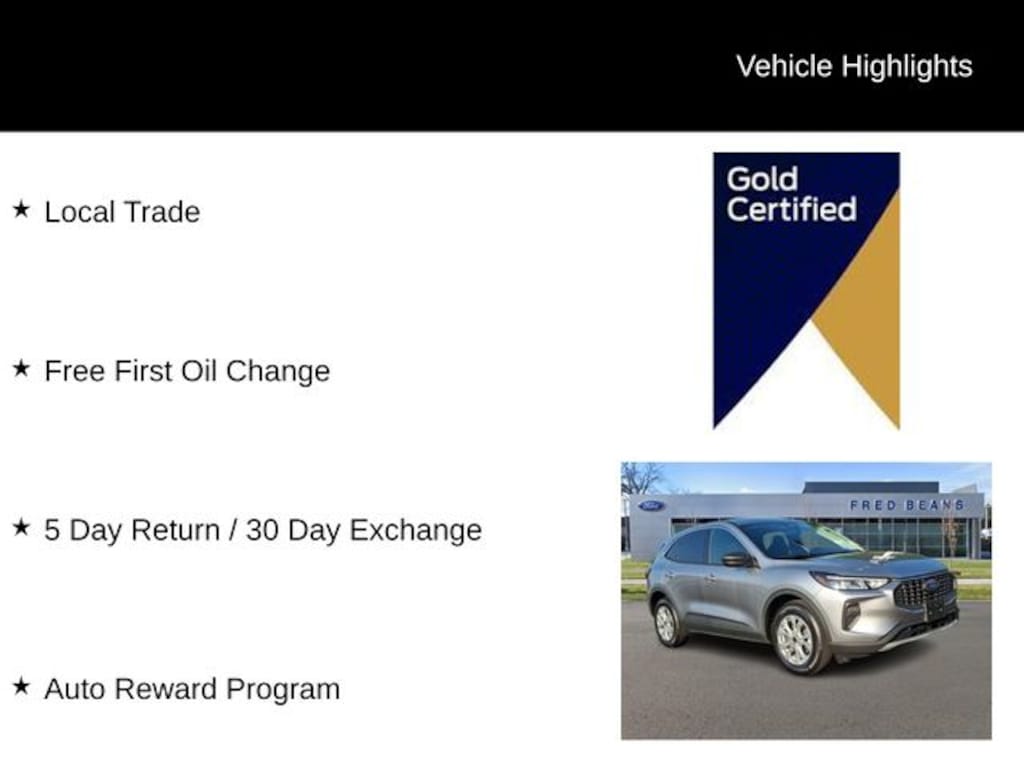 Certified 2023 Ford Escape Active SUV