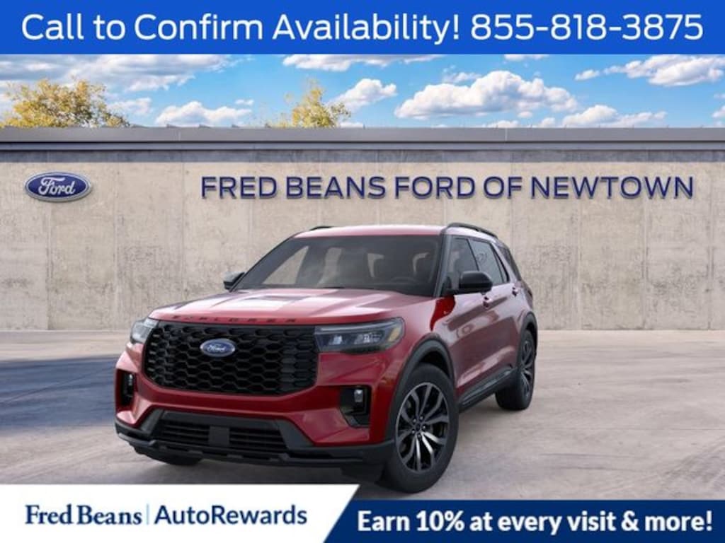 New 2026 Ford Explorer ST-Line SUV