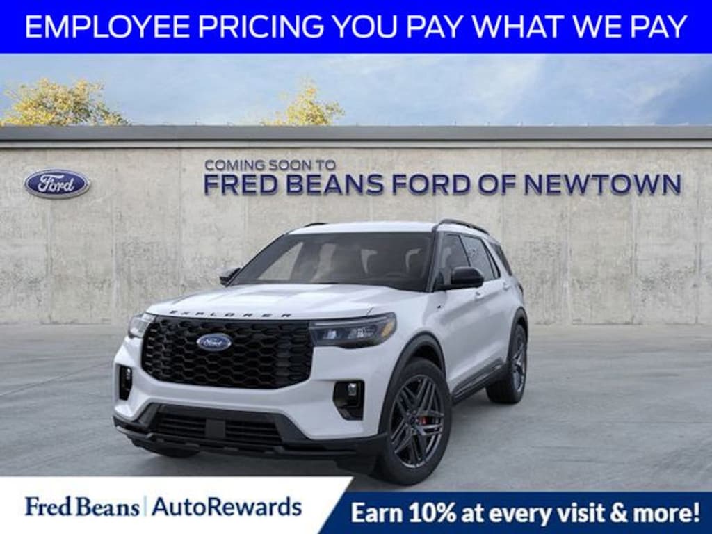 New 2026 Ford Explorer ST-Line SUV