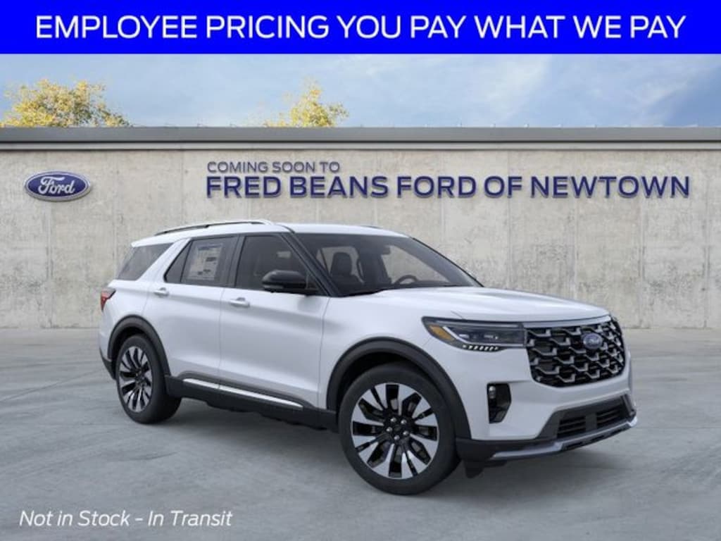 New 2026 Ford Explorer Platinum SUV