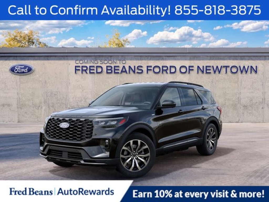 New 2027 Ford Explorer ST-Line SUV