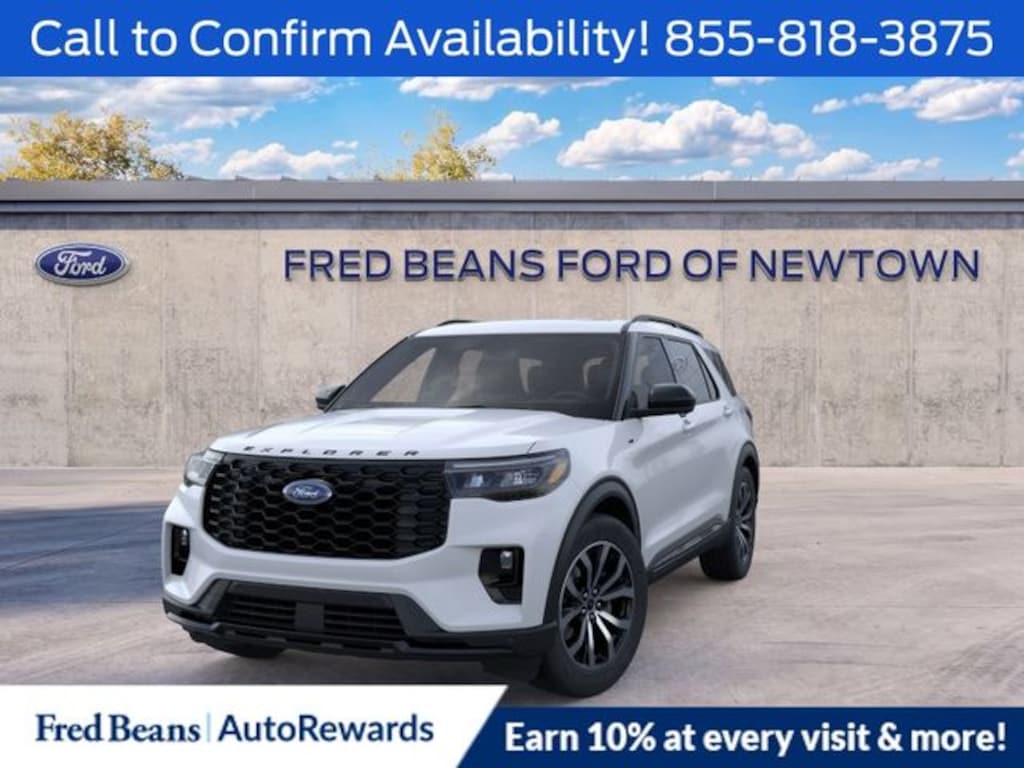 New 2026 Ford Explorer ST-Line SUV