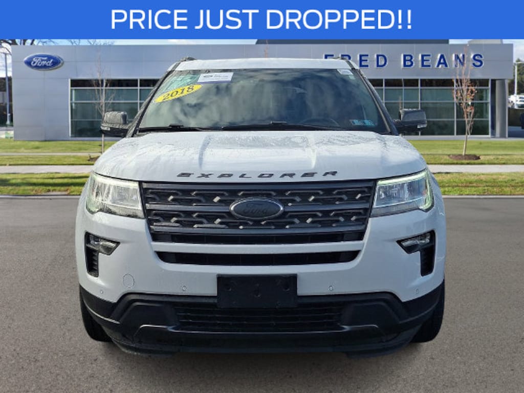 Certified 2018 Ford Explorer XLT SUV