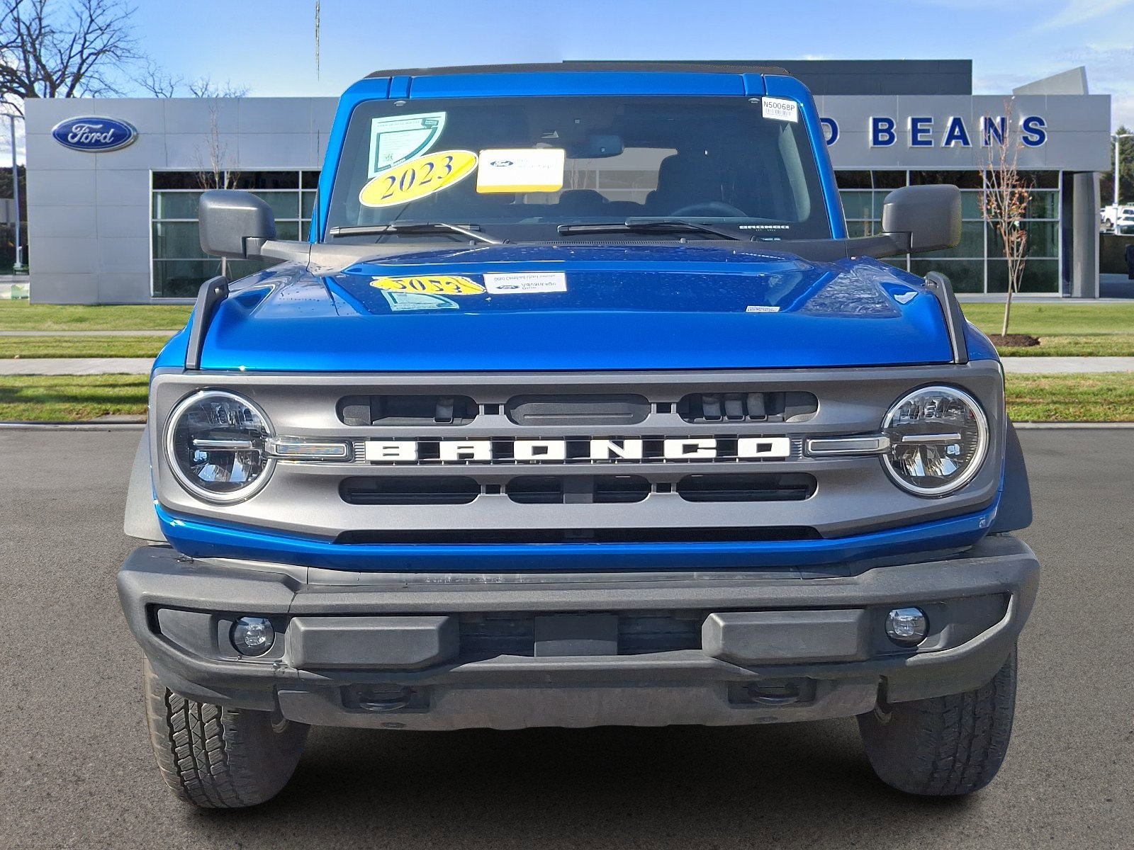 Certified 2023 Ford Bronco 4-Door Big Bend with VIN 1FMEE5BP0PLB04359 for sale in Newtown, PA