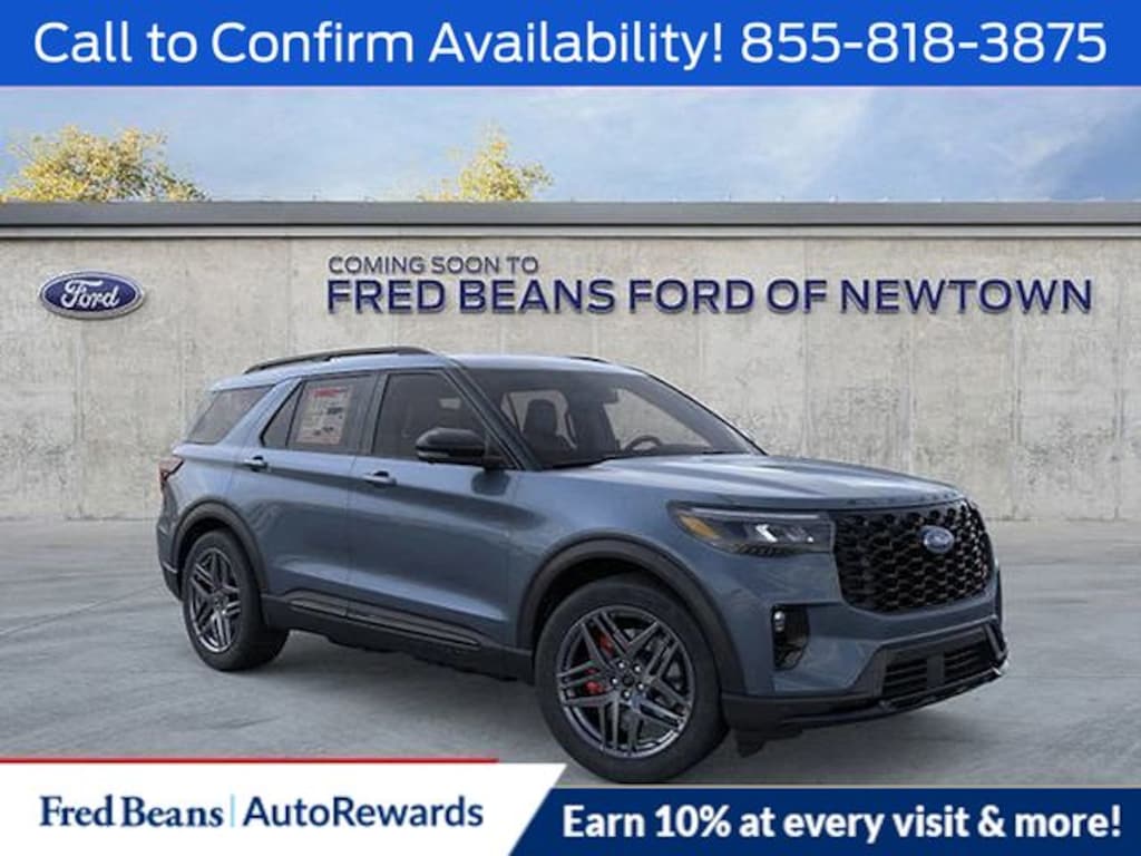 New 2026 Ford Explorer ST SUV