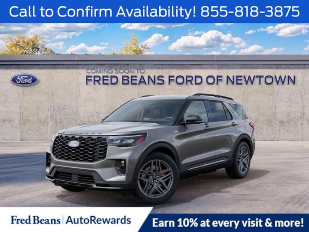 New 2027 Ford Explorer ST-Line SUV