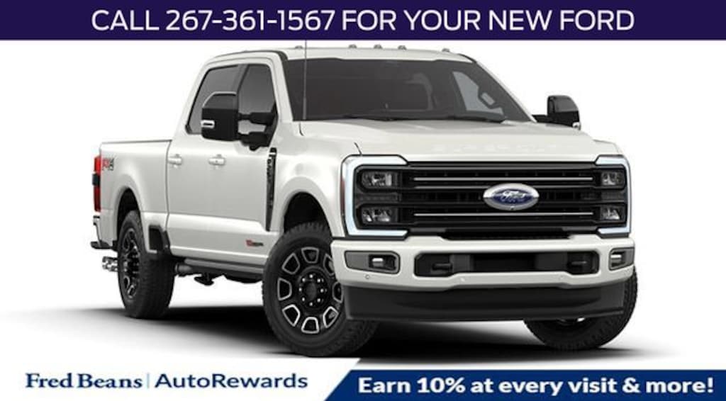 New 2026 Ford F-250 Platinum Truck Crew Cab