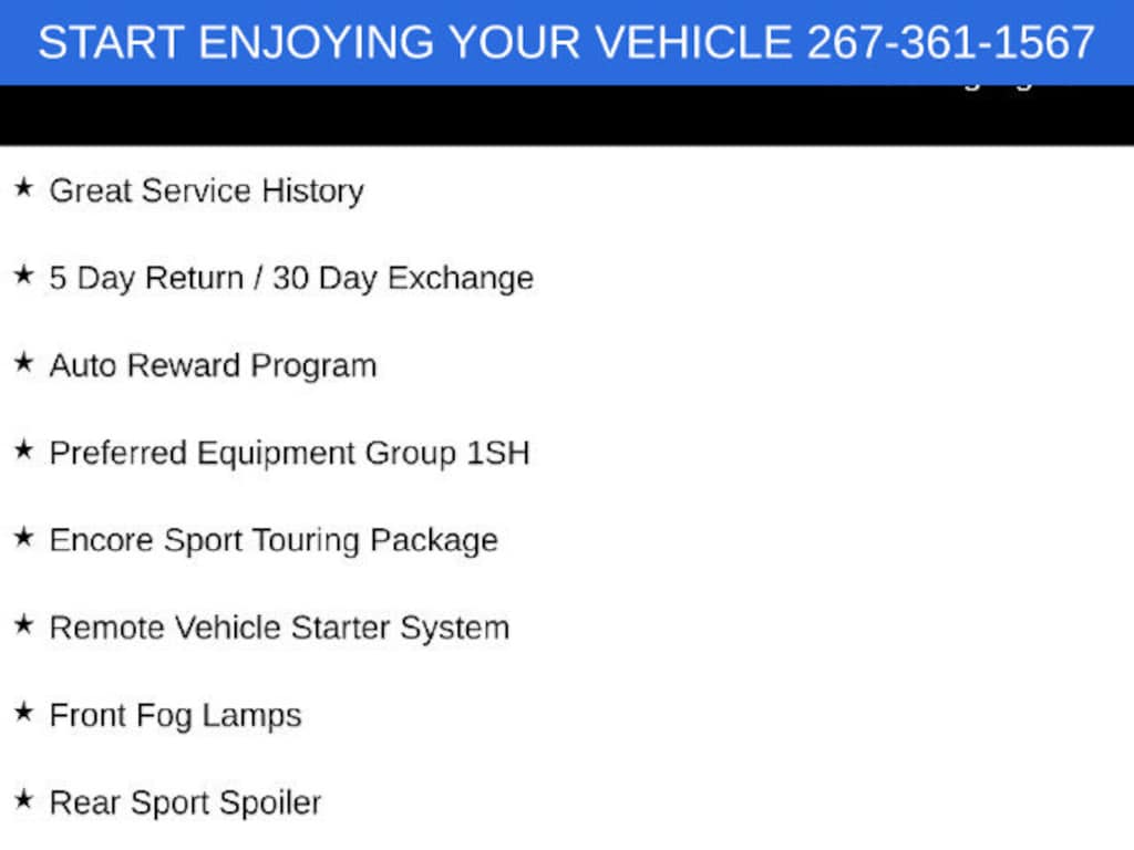Used 2019 Buick Encore Sport Touring SUV