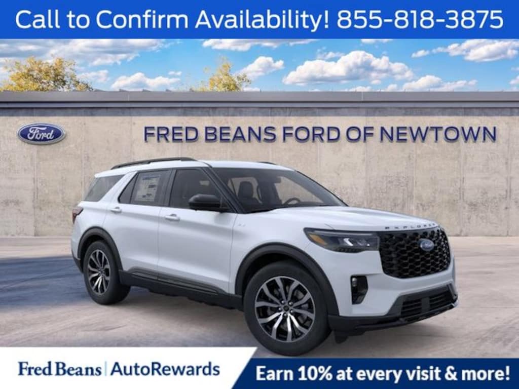 New 2026 Ford Explorer ST-Line SUV