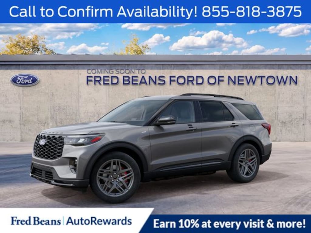 New 2027 Ford Explorer ST-Line SUV