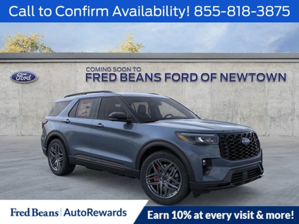 New 2026 Ford Explorer ST SUV