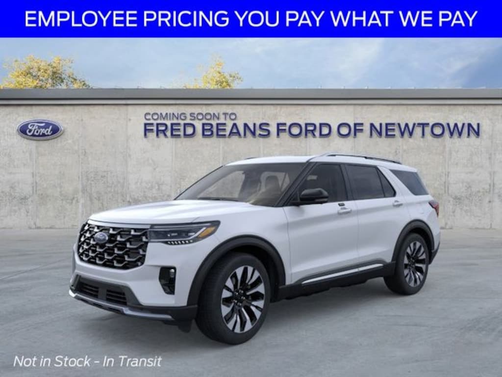 New 2026 Ford Explorer Platinum SUV