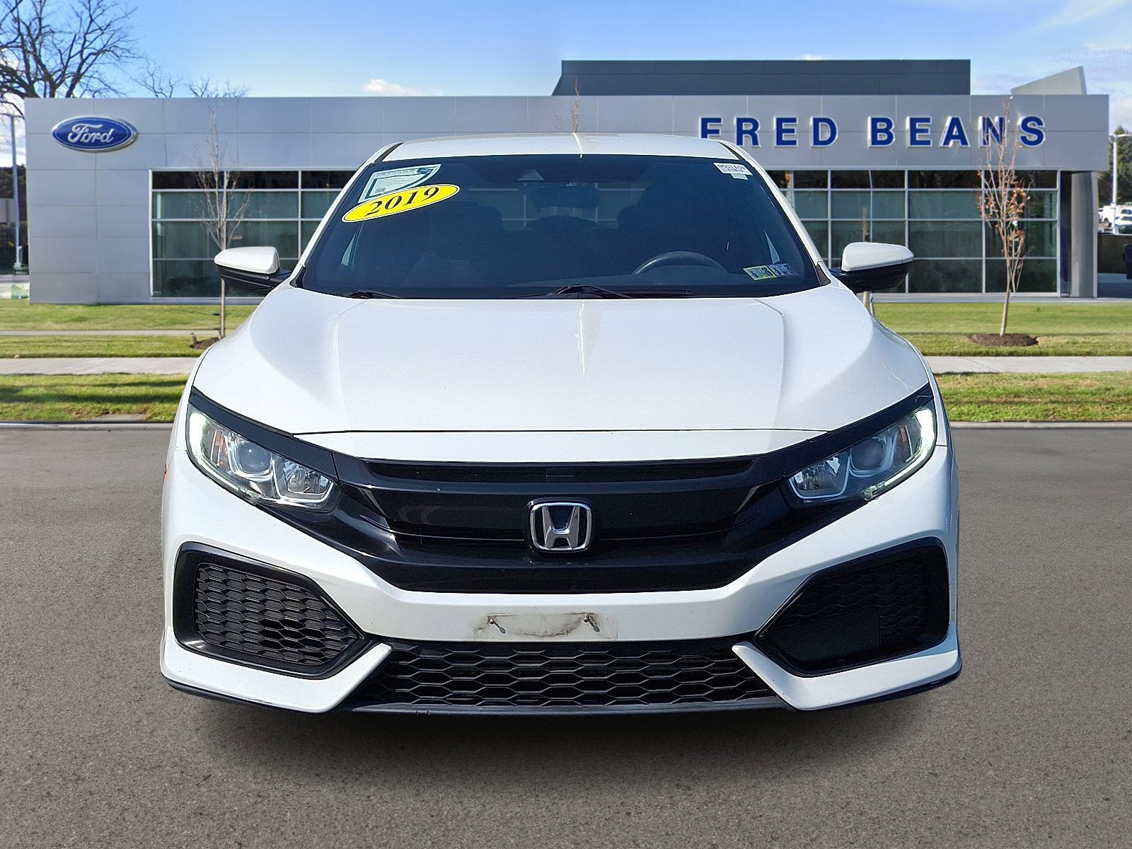 Used 2019 Honda Civic Hatchback LX with VIN SHHFK7H3XKU416524 for sale in Newtown, PA