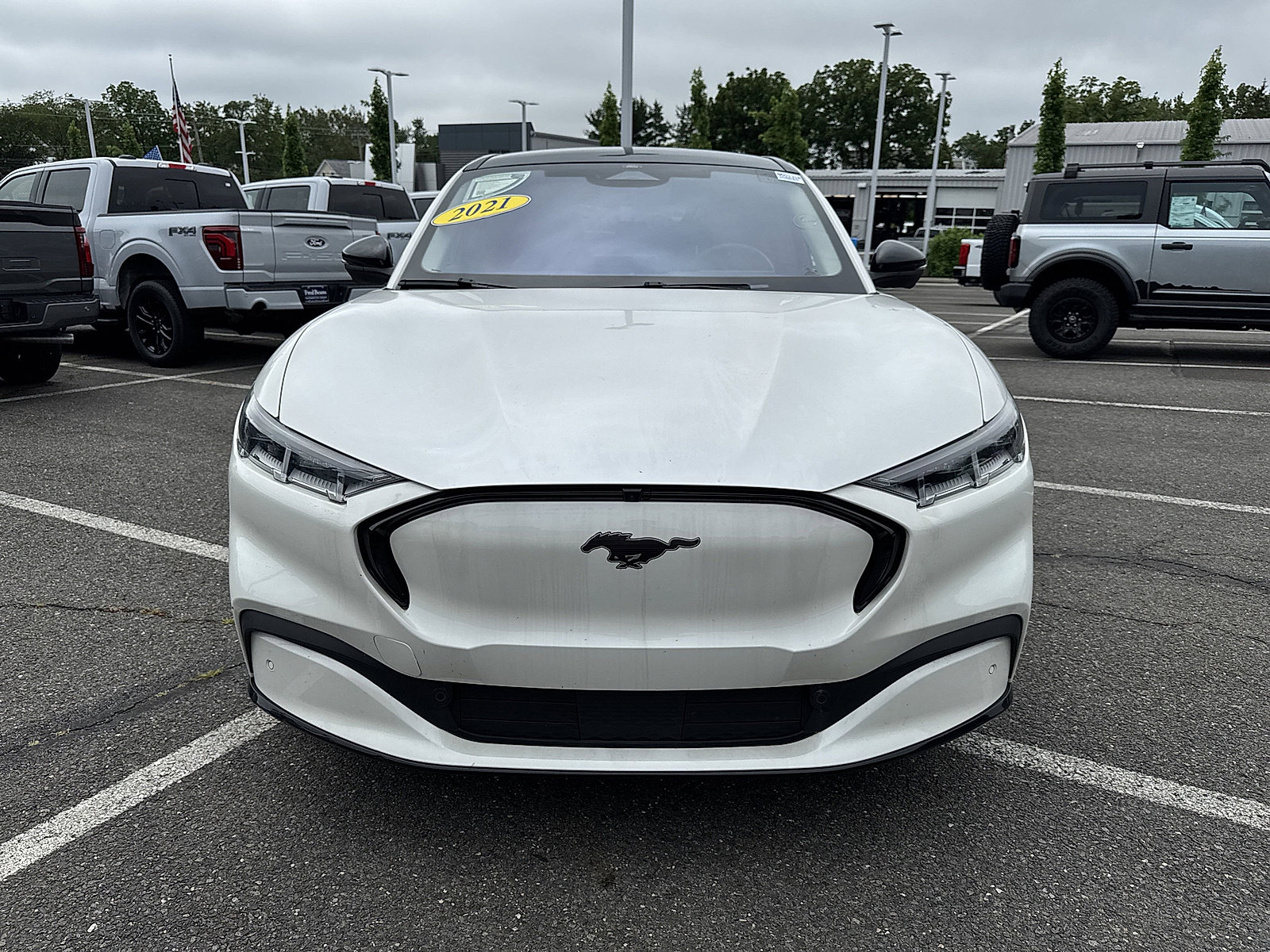 Used 2021 Ford Mustang Mach-E Premium AWD with VIN 3FMTK3SU0MMA57094 for sale in Newtown, PA