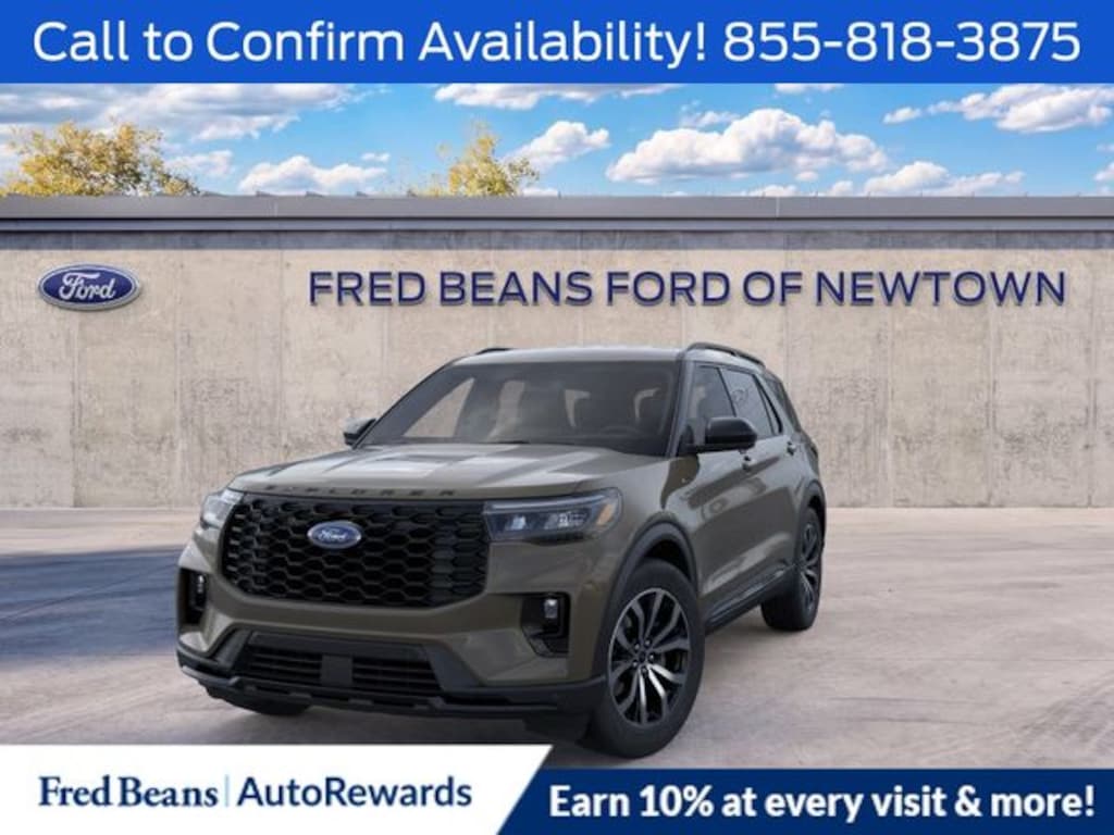 New 2026 Ford Explorer ST-Line SUV