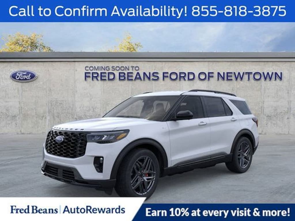 New 2026 Ford Explorer ST-Line SUV