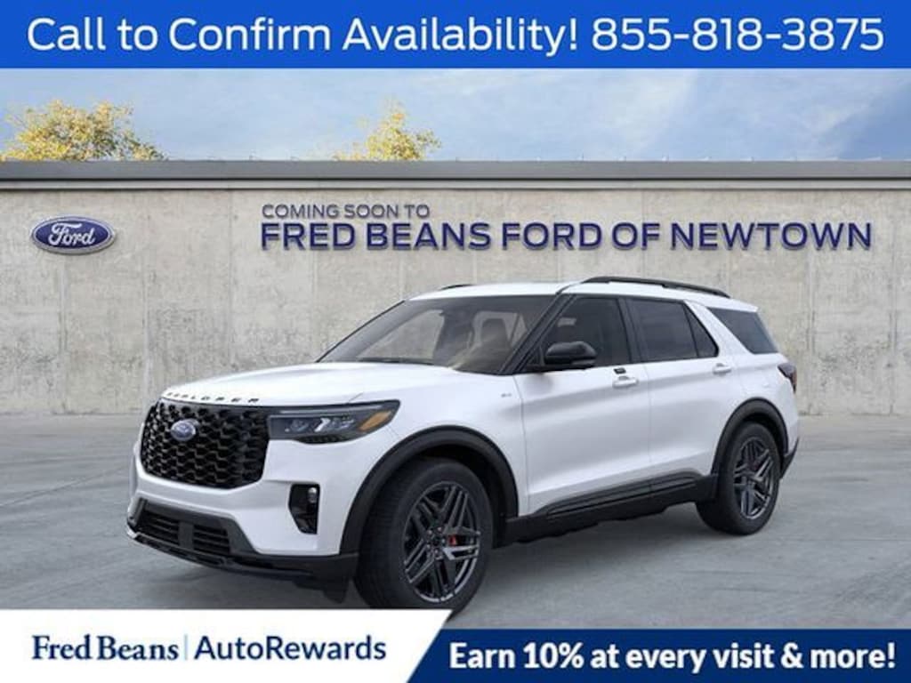 New 2026 Ford Explorer ST-Line SUV