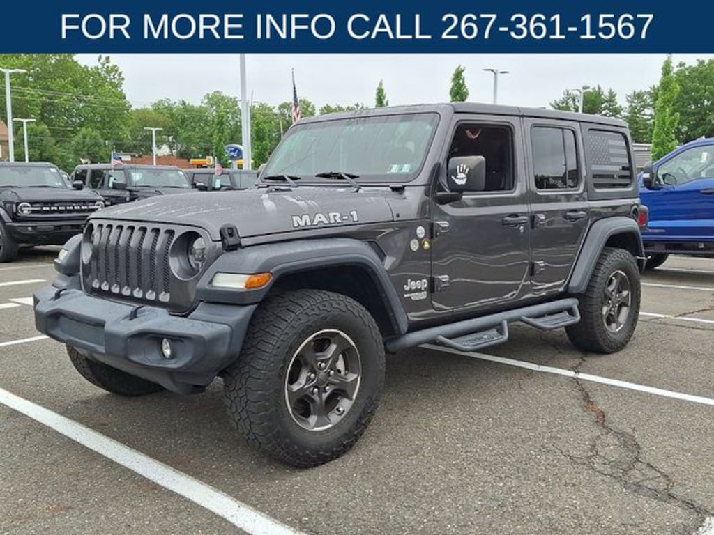 Used 2020 Jeep Wrangler Unlimited Sport S SUV