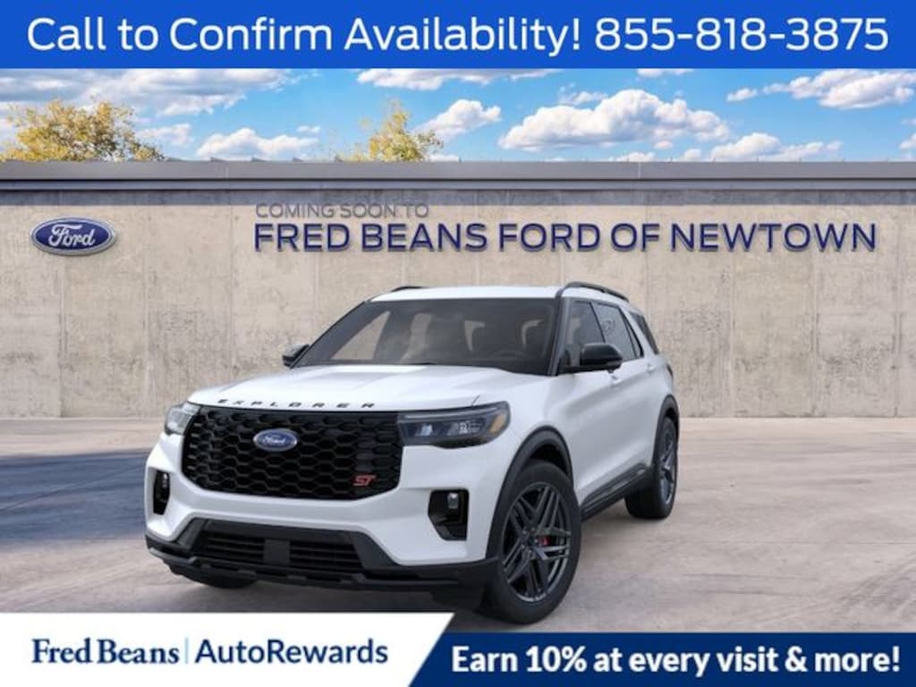 New 2026 Ford Explorer ST SUV