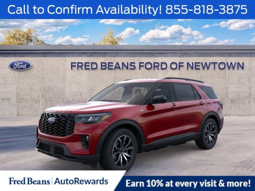 New 2026 Ford Explorer ST-Line SUV